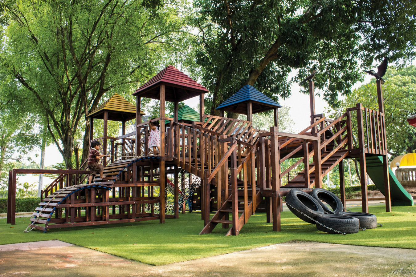 Turf for playgrounds in Walnut, CA